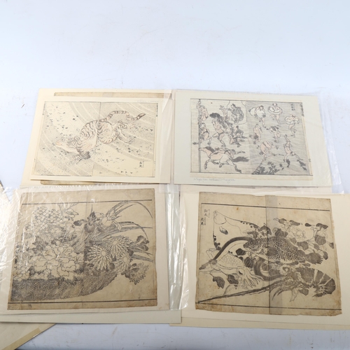 2272 - Folder of 19th/20th century Japanese woodblock prints