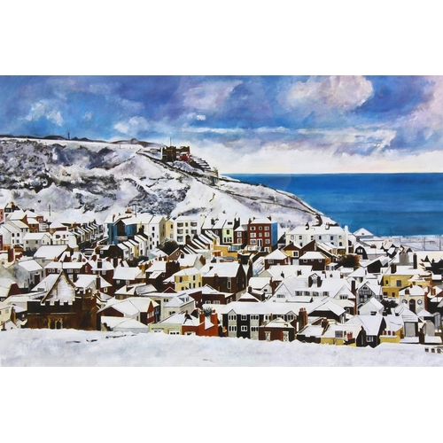 2302 - 2 limited edition colour prints of Hastings, by C Bailey and Annie Rae, both signed in pencil, frame... 