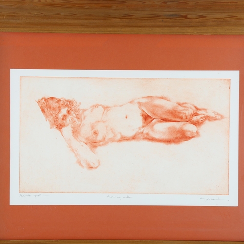 2307 - Martin Aynscomb-Harris (born 1937), 2 artist's proof etchings, nude figures, both signed in pencil, ... 