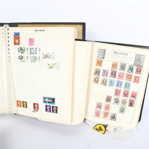 100 - 2 Vintage world postage stamp albums