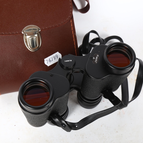 70 - Pair of Carl Zeiss Jena 8x30 binoculars, in leather case