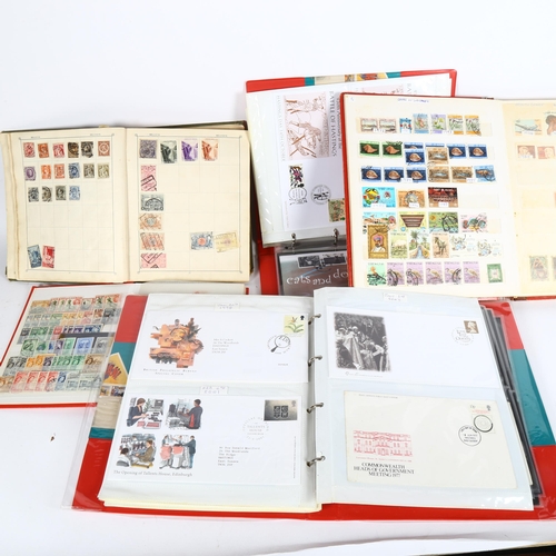 99 - A large quantity of world postage stamp albums