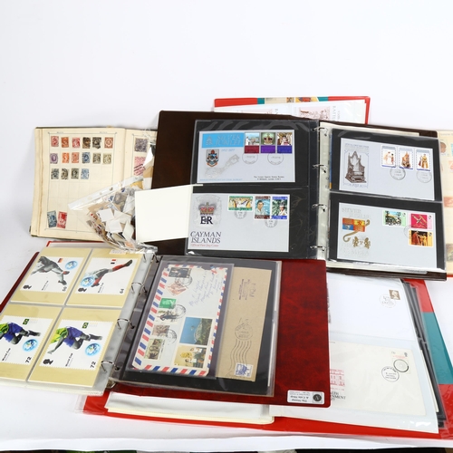 99 - A large quantity of world postage stamp albums