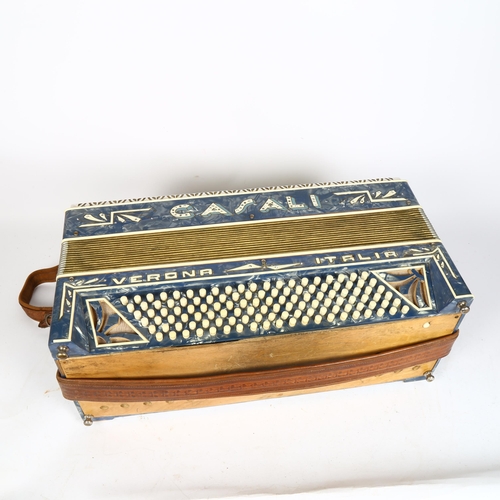 246 - A Vintage Casalli piano accordion