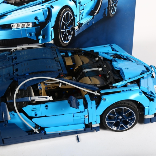 419 - Boxed LEGO Technic Bugatti, length 53cm