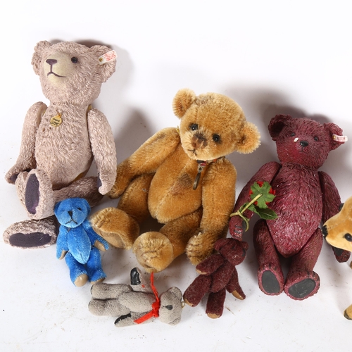 425 - Steiff ceramic bears, Charlie Bears etc