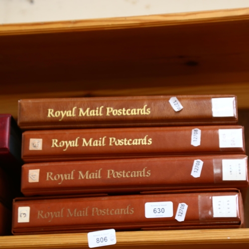 630 - Albums of Royal Mail postcards etc