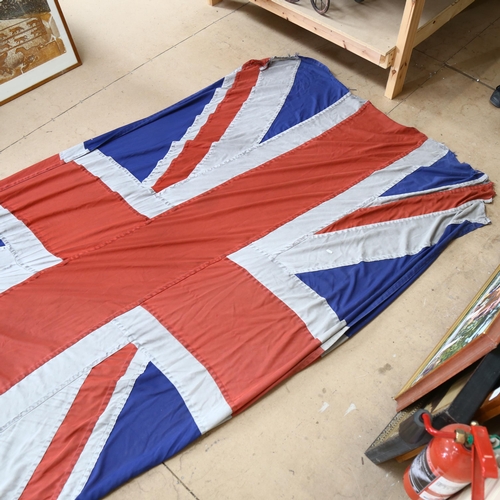 374 - A large Vintage Union Jack