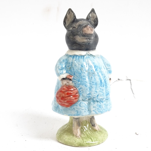 594 - 2 Beatrix Potter figures, Pig-Wig and Pigling Bland, a Hummel fish cruet, 5 small nursery dishes, fi... 