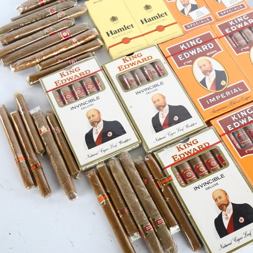 1101 - A collection of King Edward and other cigars