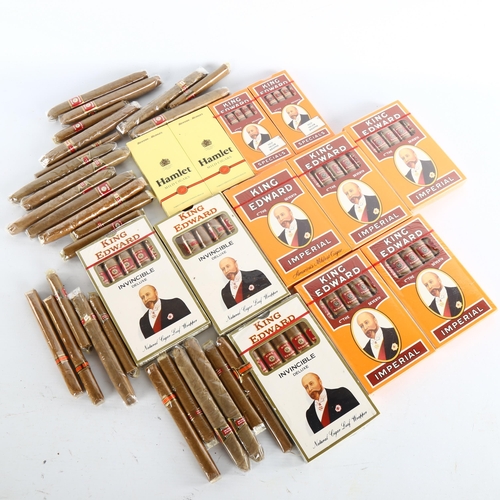 1101 - A collection of King Edward and other cigars