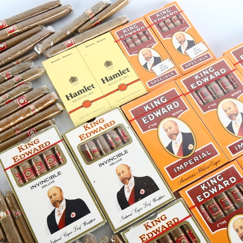 1101 - A collection of King Edward and other cigars