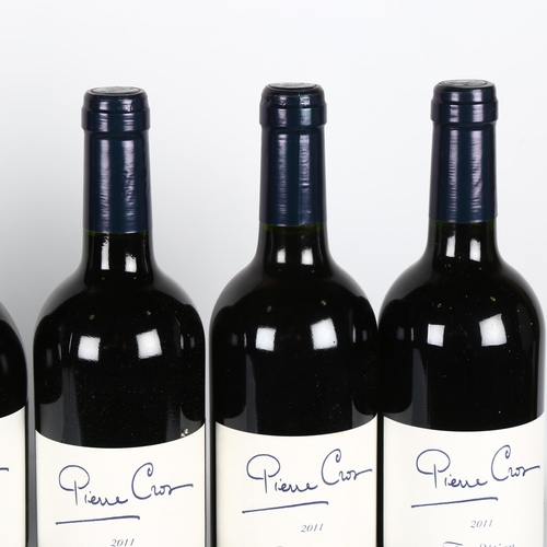 1104 - 6 bottles of red wine, 2011 Pierre Cros, Tradition, Minervois, Languedoc-Roussillon