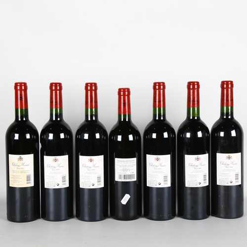 1112 - 7 bottles of red wine, Chateau Musar, Bekaa VAlley Lebanon, 5x 2005 vintage, 1 x 1999, 1 x 2001 (7)