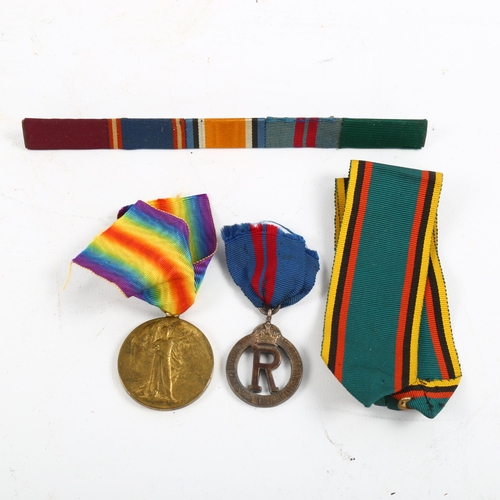 1154 - First World War Victory medal to Staff Nurse J.J.Phillips, and Alexandra's Imperial Millitary Medal.