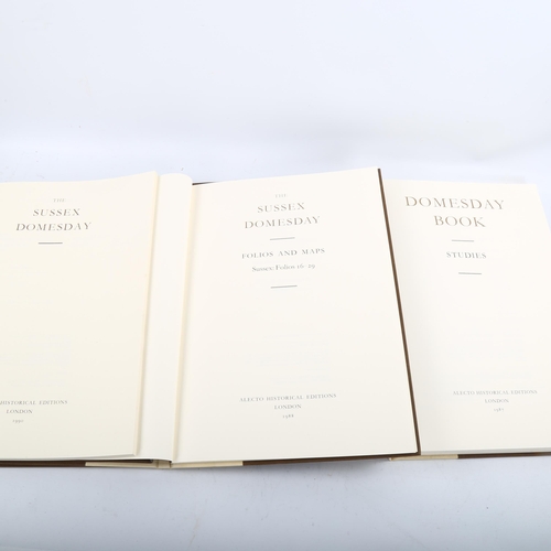 1212 - Domesday Book Studies, 3 volumes in card case