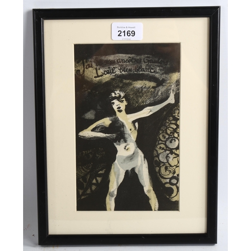 2169 - Keith Vaughan (1912-1977), original colour lithograph on wove paper, Tainted Blood, from A Season in... 