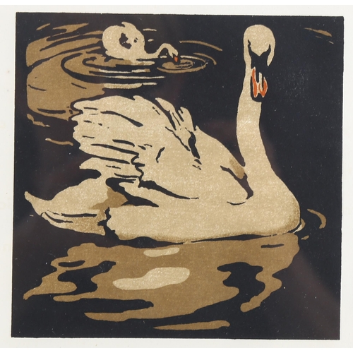 2181 - William Nicholson (1872-1949), lithograph in colours on paper, The Beautiful Swan from The Square Bo... 