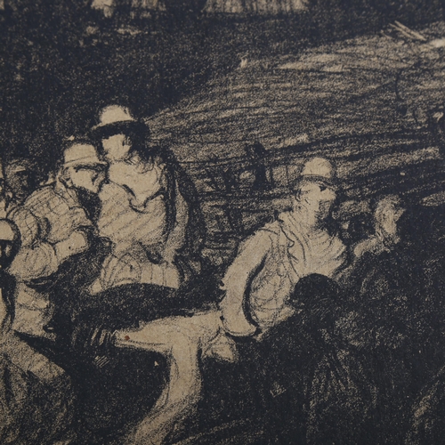 2194 - Sir Frank Brangwyn, lithograph, The Mine, published by The Studio, image 30cm x 22cm, unframed