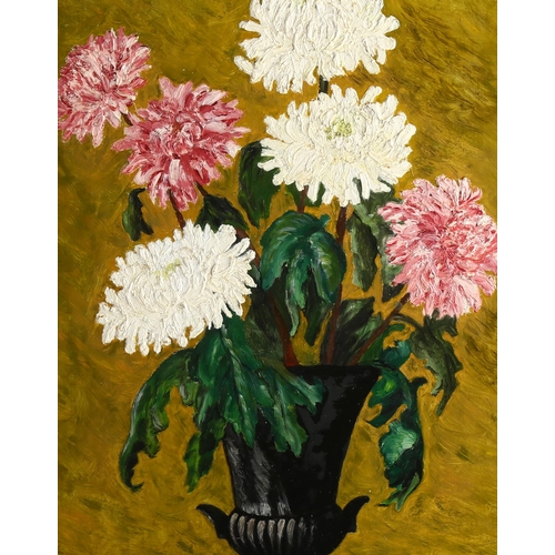 2213 - M Harvey, mid-20th century oil on board, still life, signed and dated 1963, 61cm x 45cm, framed