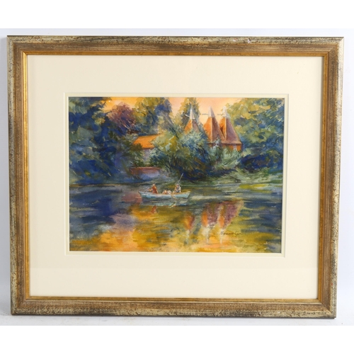 2263 - Marianne Cox, 3 various watercolours, framed (3)