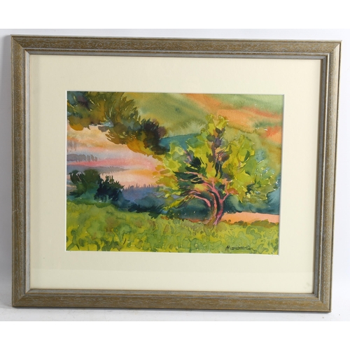 2263 - Marianne Cox, 3 various watercolours, framed (3)