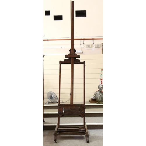 2269 - A large assemblage artist easel made from antique furniture, height approx 360cm