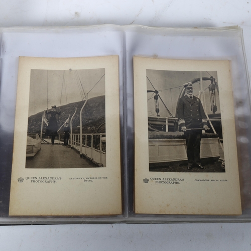 105 - A set of Queen Alexandra's photographs postcards