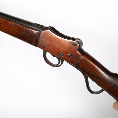 25 - W W GREENER - a GP gun Martini underlever action 12 bore single-barrelled shotgun, serial no. 11433,... 