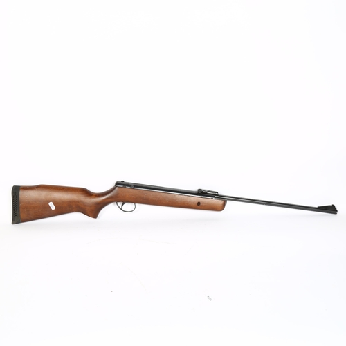 30 - BSA Super Sport .22 calibre air rifle, break-barrel action, serial no. SO3563, overall length 105cm