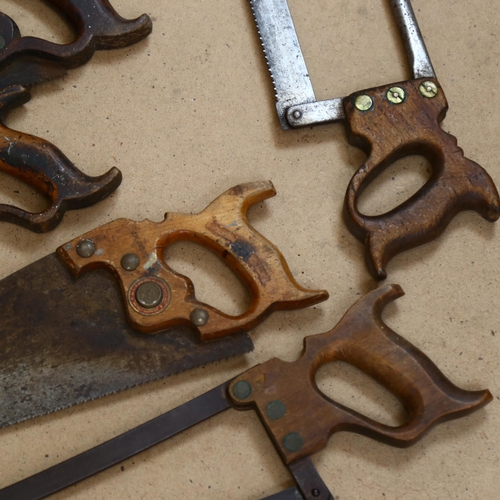 84 - 6 Vintage hand saws