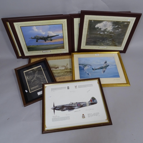 1915 - A group of military (Naval and RAF) prints and photographs, including John Howard Worsley, including... 