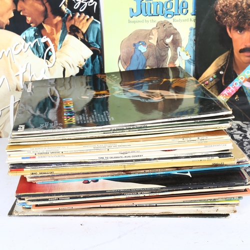 272 - Various vinyl LPs and records, mostly orchestra