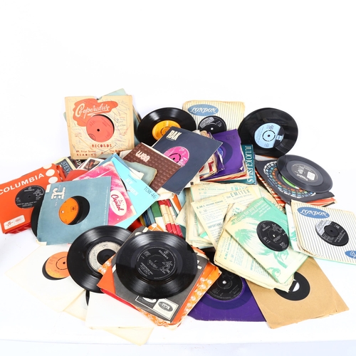 273 - A quantity of vinyl 45s and singles, including The Beatles, Elvis Presley etc