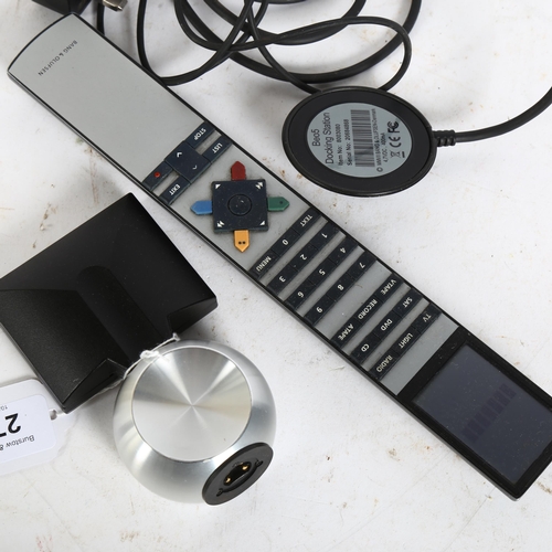 279 - BANG & OLUFSEN (B&O) - a Beo5 universal remote controller and docking station