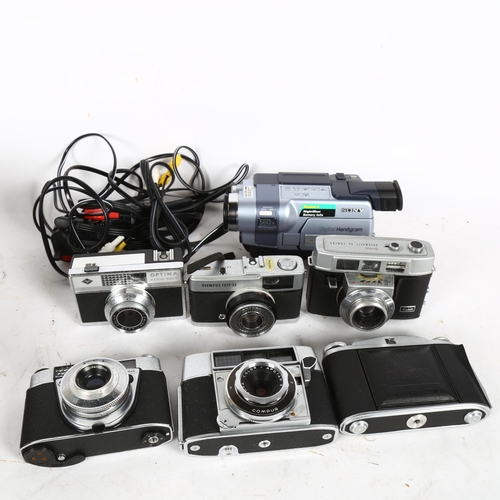 294 - Various Vintage cameras, including Kodak, Sony etc