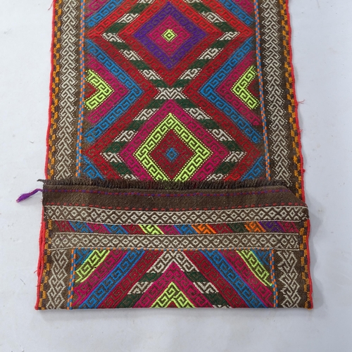 2346 - An Suzni Kilim runner, 247cm x 65cm