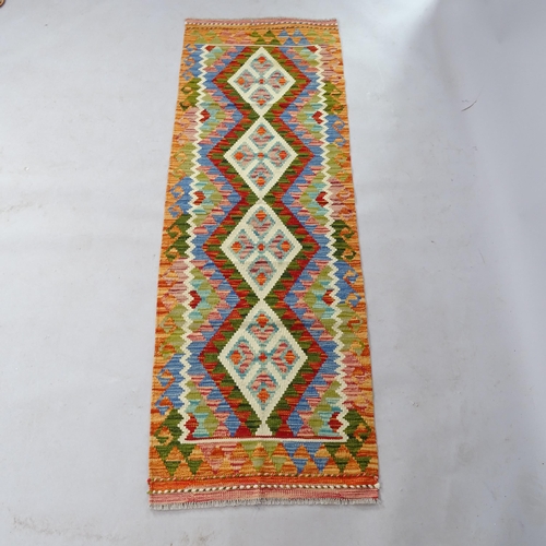 2356 - A Chobi Kilim runner, 197cm x 66cm