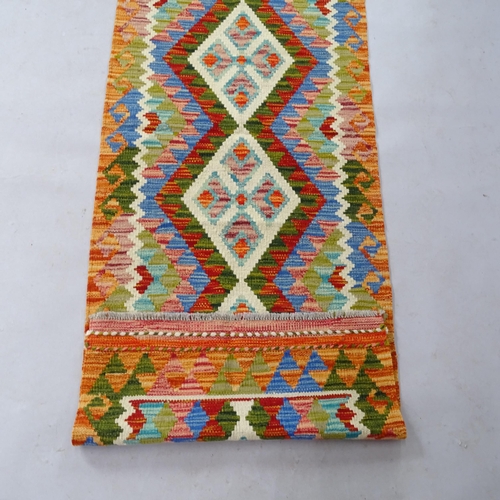 2356 - A Chobi Kilim runner, 197cm x 66cm