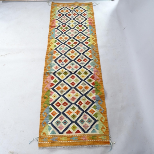 2360 - A Chobi Kilim runner, 250cm x 79cm