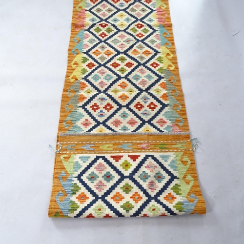 2360 - A Chobi Kilim runner, 250cm x 79cm