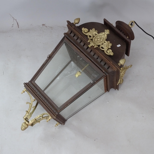 2387 - A Parisian casino lantern, by Pure White Lines, W44cm, H100cm