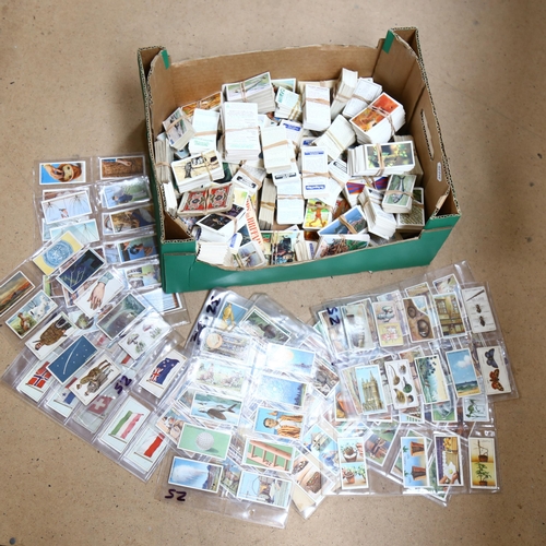 400 - A large quantity of Vintage cigarette cards, including Wills's