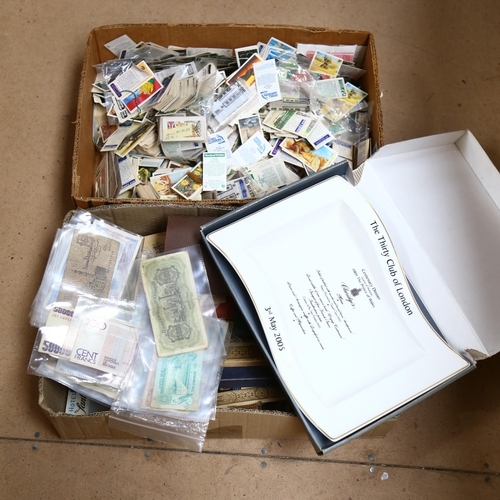 444 - A large quantity of cigarette cards and albums