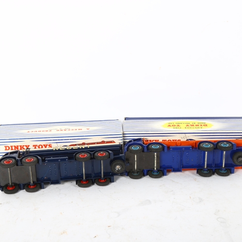 459 - WITHDRAWN - 2 boxed Dinky toys, including model 903 Foden flat truck with tail boards