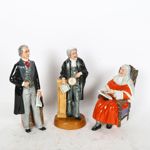 759 - ROYAL DOULTON - 3 figures, to include The Judge HN443, The Lawyer HN3041, and Statesman HN2859