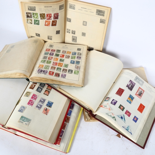 767 - Various Vintage postage stamps and albums