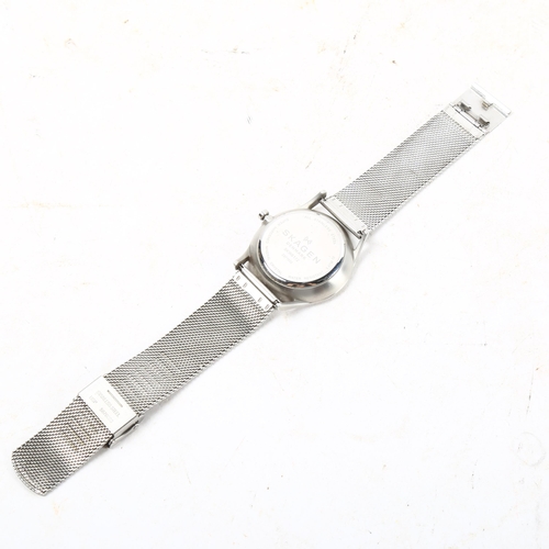 1057 - SKAGEN, DENMARK - a stainless steel gent's wristwatch, SKW6172