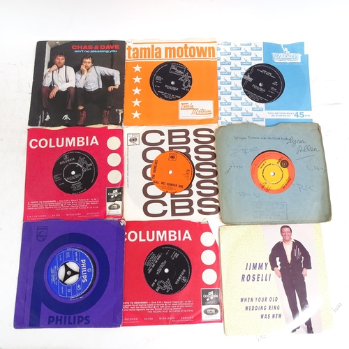 273 - A quantity of vinyl 45s and singles, including The Beatles, Elvis Presley etc