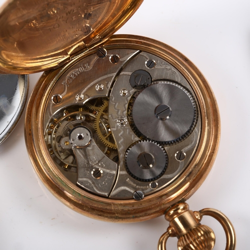 44 - 2 pocket watches, comprising Goodwin gold plated example, and Smiths chrome plate example, only Smit... 